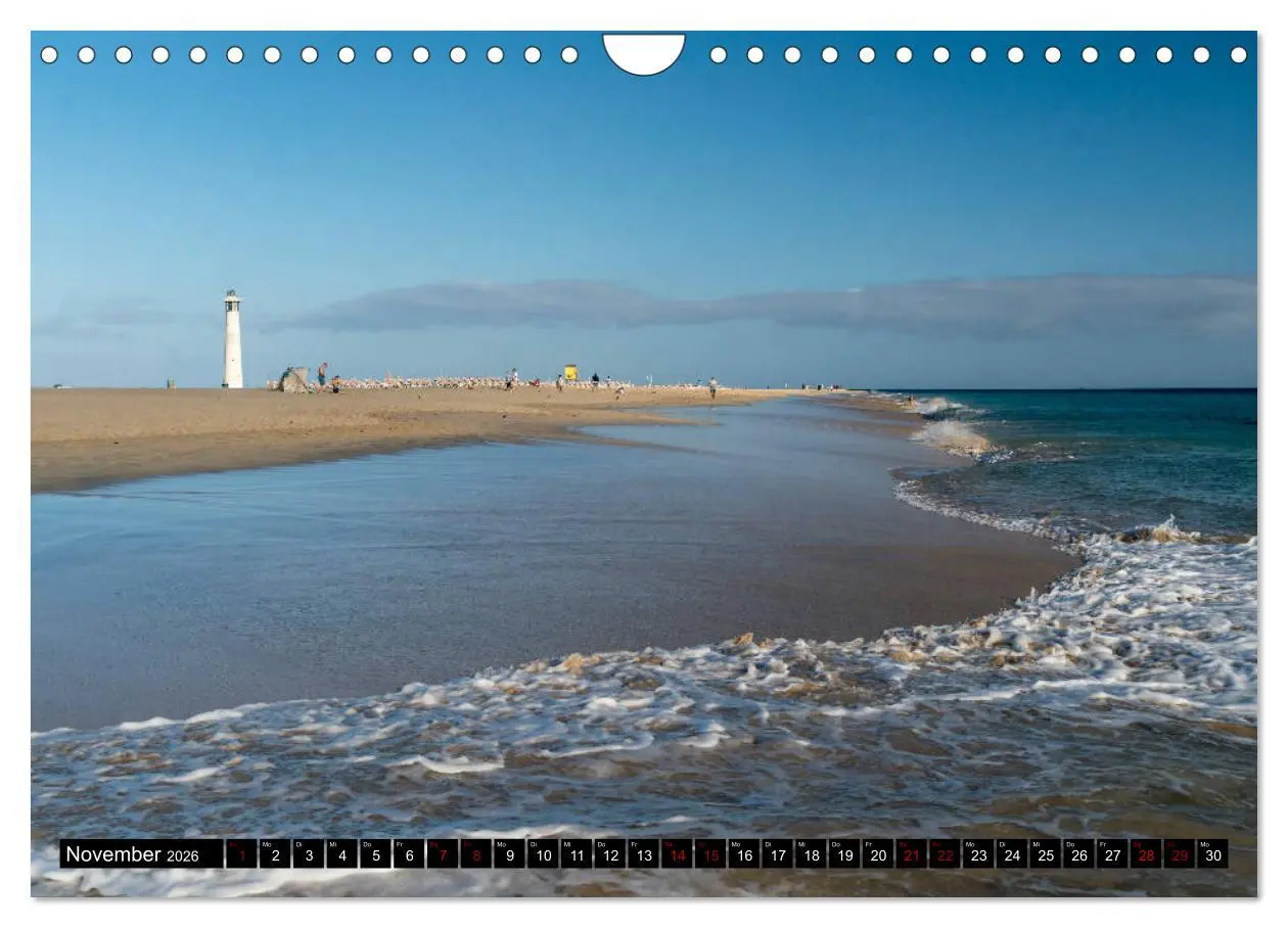 Bild: 9783457861622 | Fuerteventura (Wandkalender 2026 DIN A4 quer), CALVENDO Monatskalender