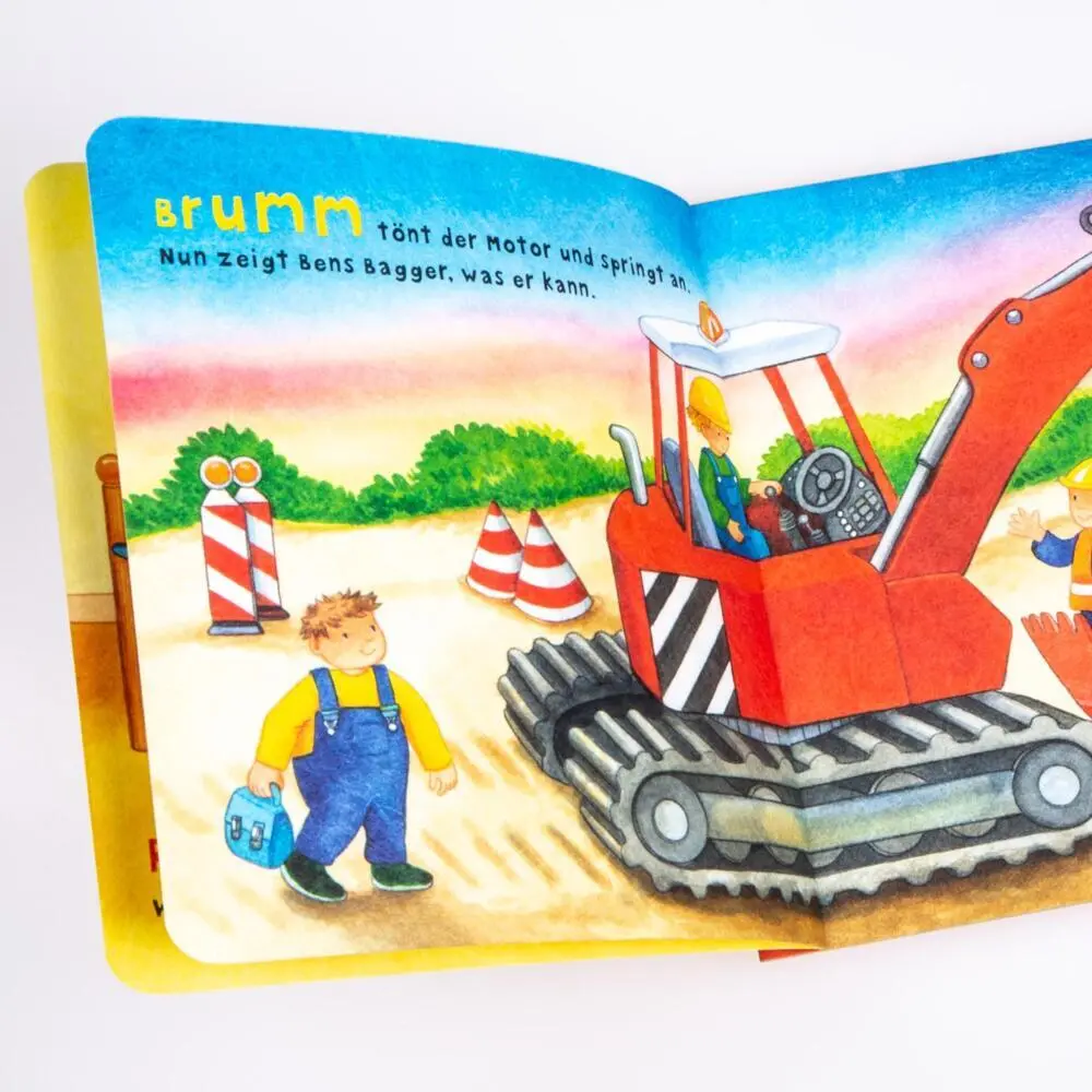 Bild: 9783551051622 | Baby Pixi (unkaputtbar) 60: Mein erstes Buch vom Bagger | Maya Geis