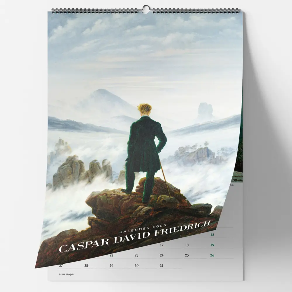 Cover: 9783968491622 | Caspar David Friedrich. Wandkalender 2025 | Caspar D. Friedrich | 2025