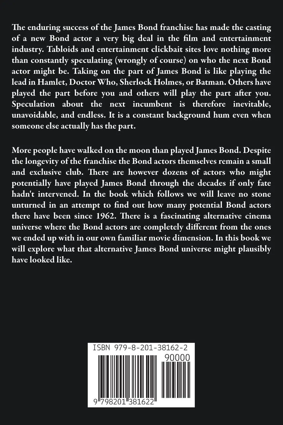Rückseite: 9798201381622 | The Actors Who Could Have Been James Bond | John Fox | Taschenbuch