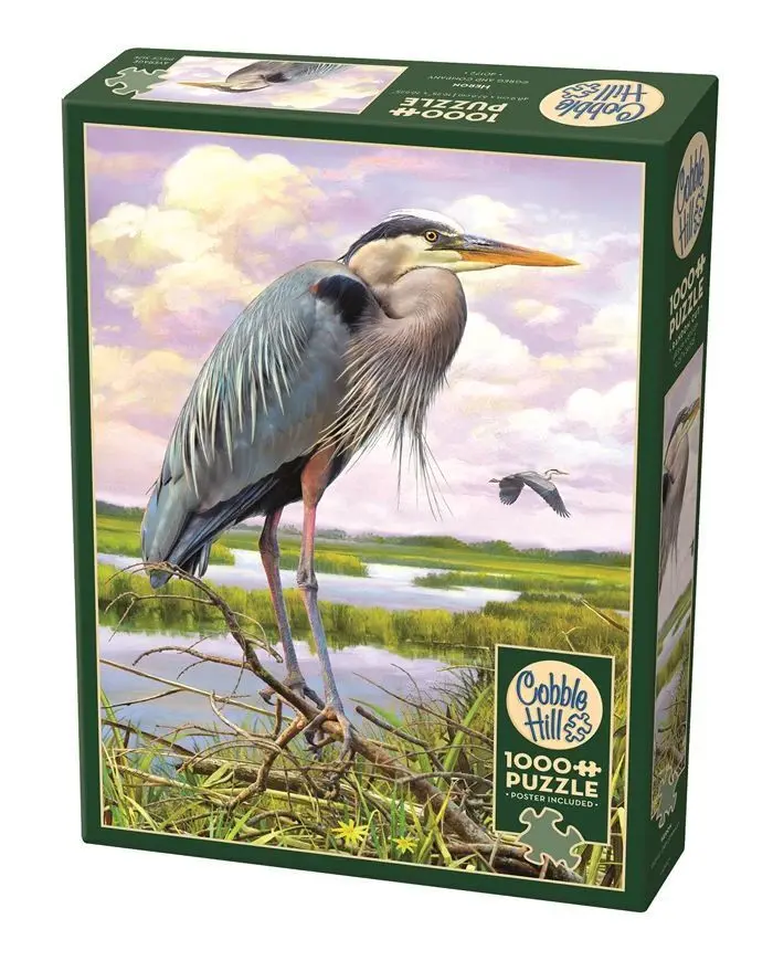 Cover: 625012401722 | COBBLE HILL PUZZLES - Reiher 1000 Teile | Spiel | In Karton | 3840172