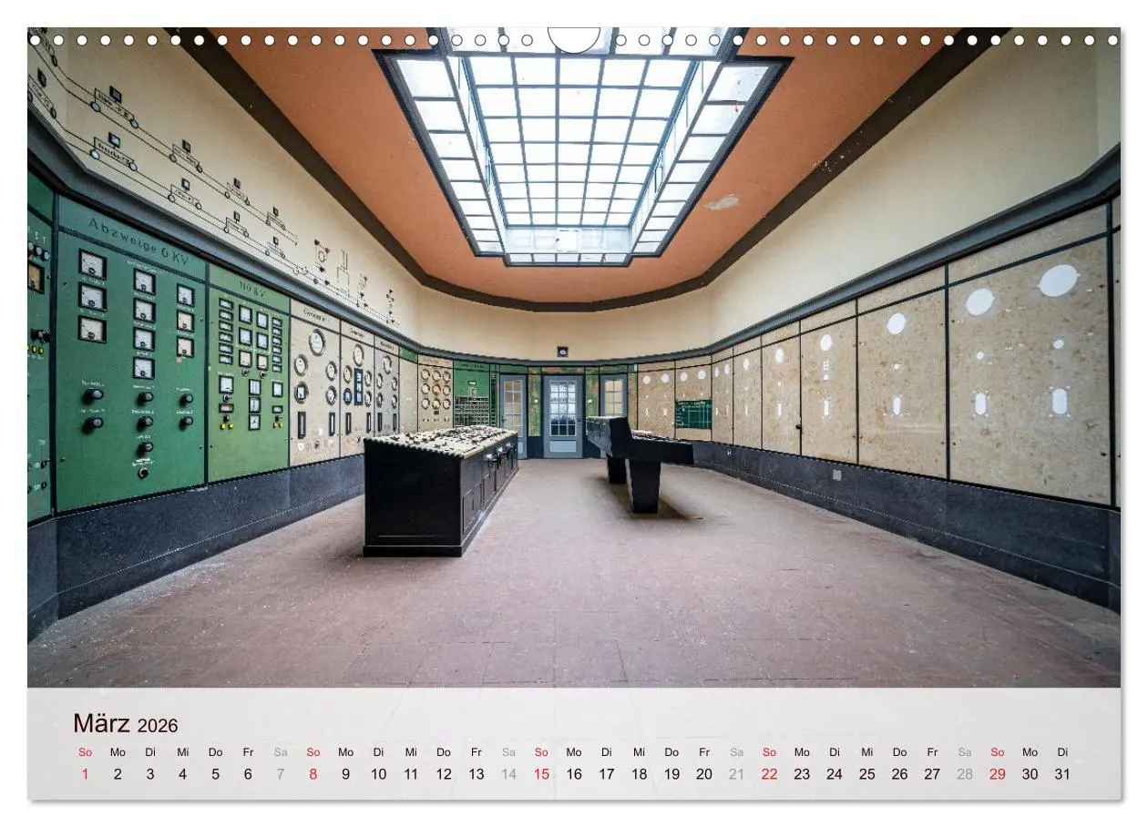 Bild: 9783457471722 | Lost Places - verlassen und vergessen (Wandkalender 2026 DIN A3...
