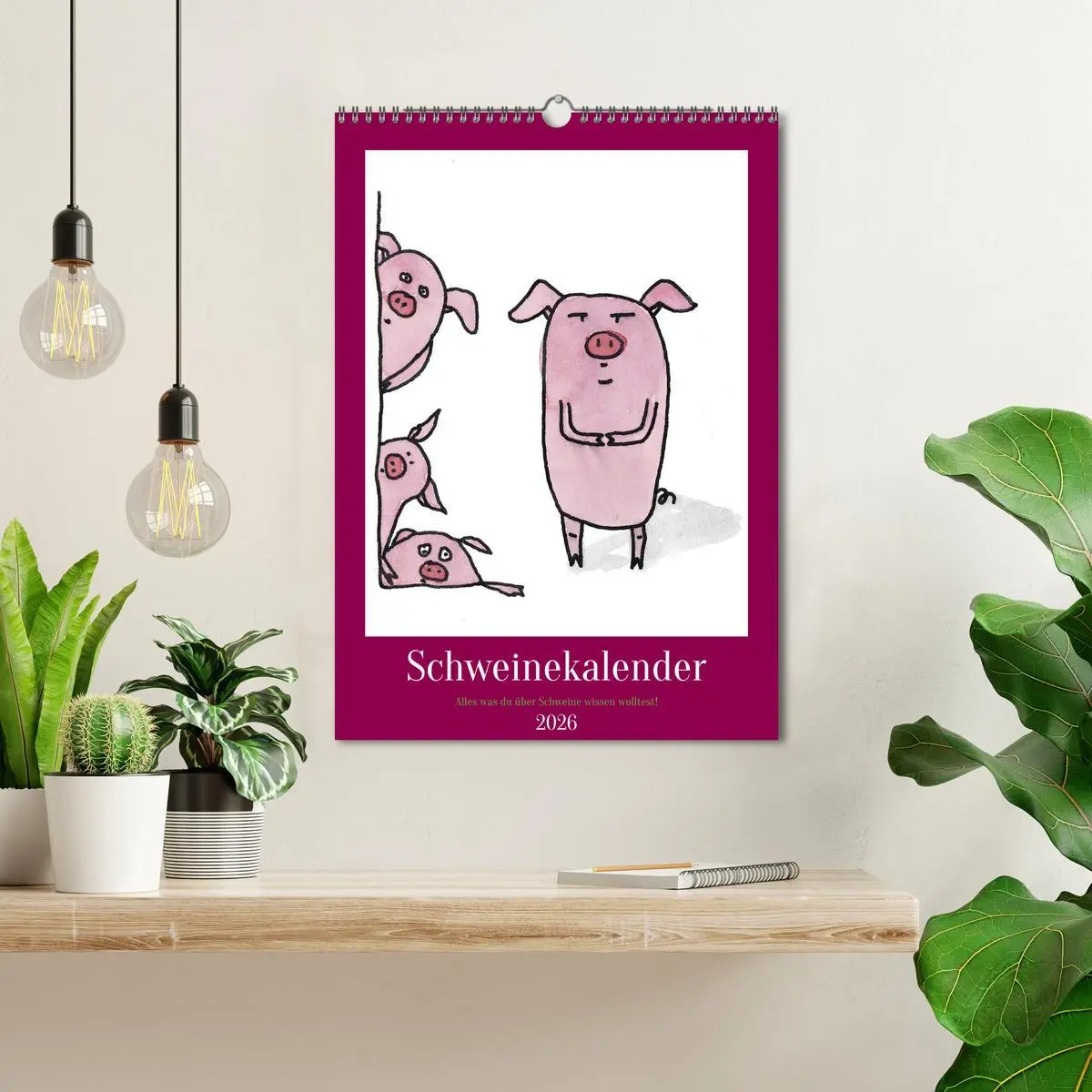 Bild: 9783516321722 | Schweinekalender - Alles was du über Schweine wissen wolltest!...