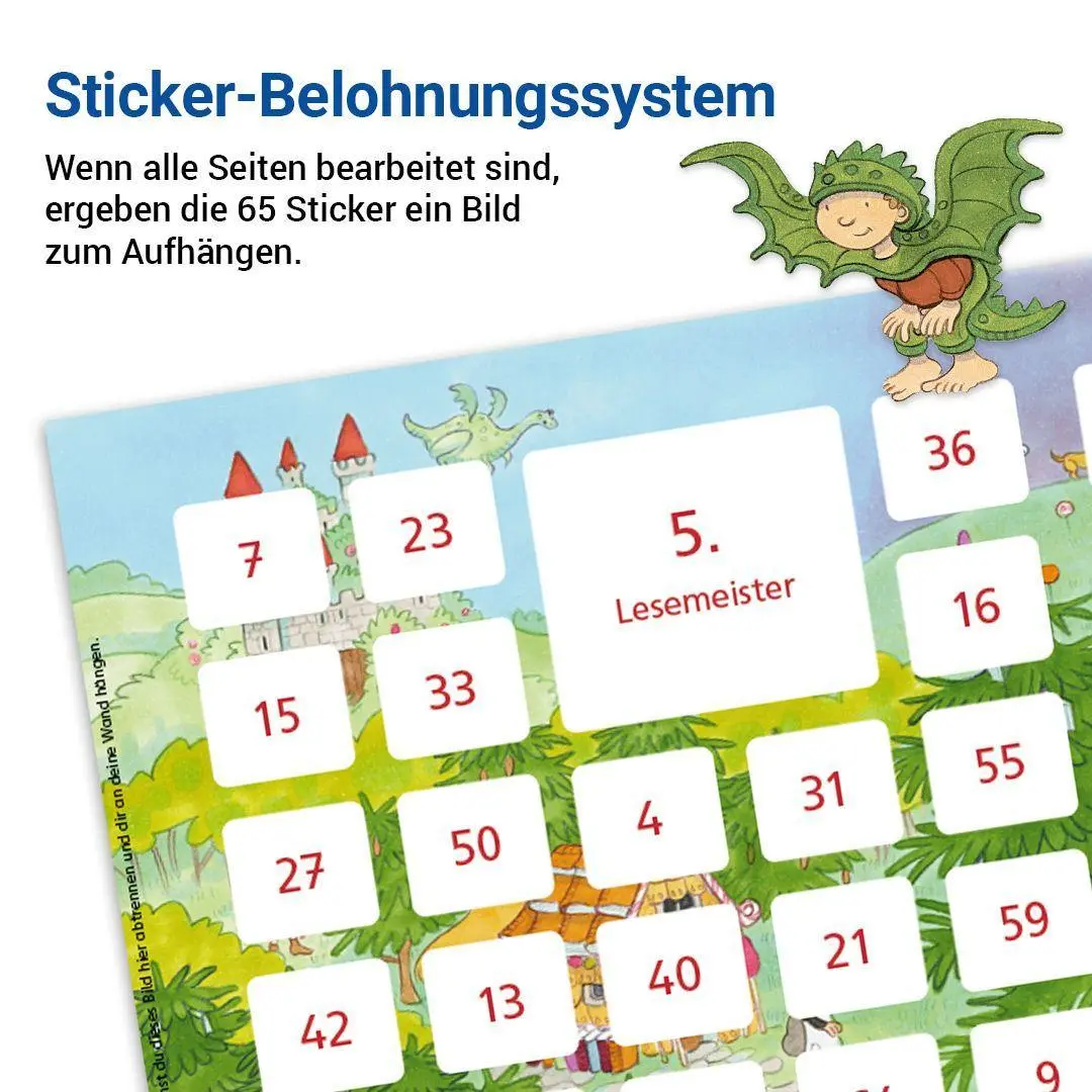 Bild: 9783619141722 | Das Übungsheft Lesen 1 | Sabine Stehr | Broschüre | 64 S. | Deutsch