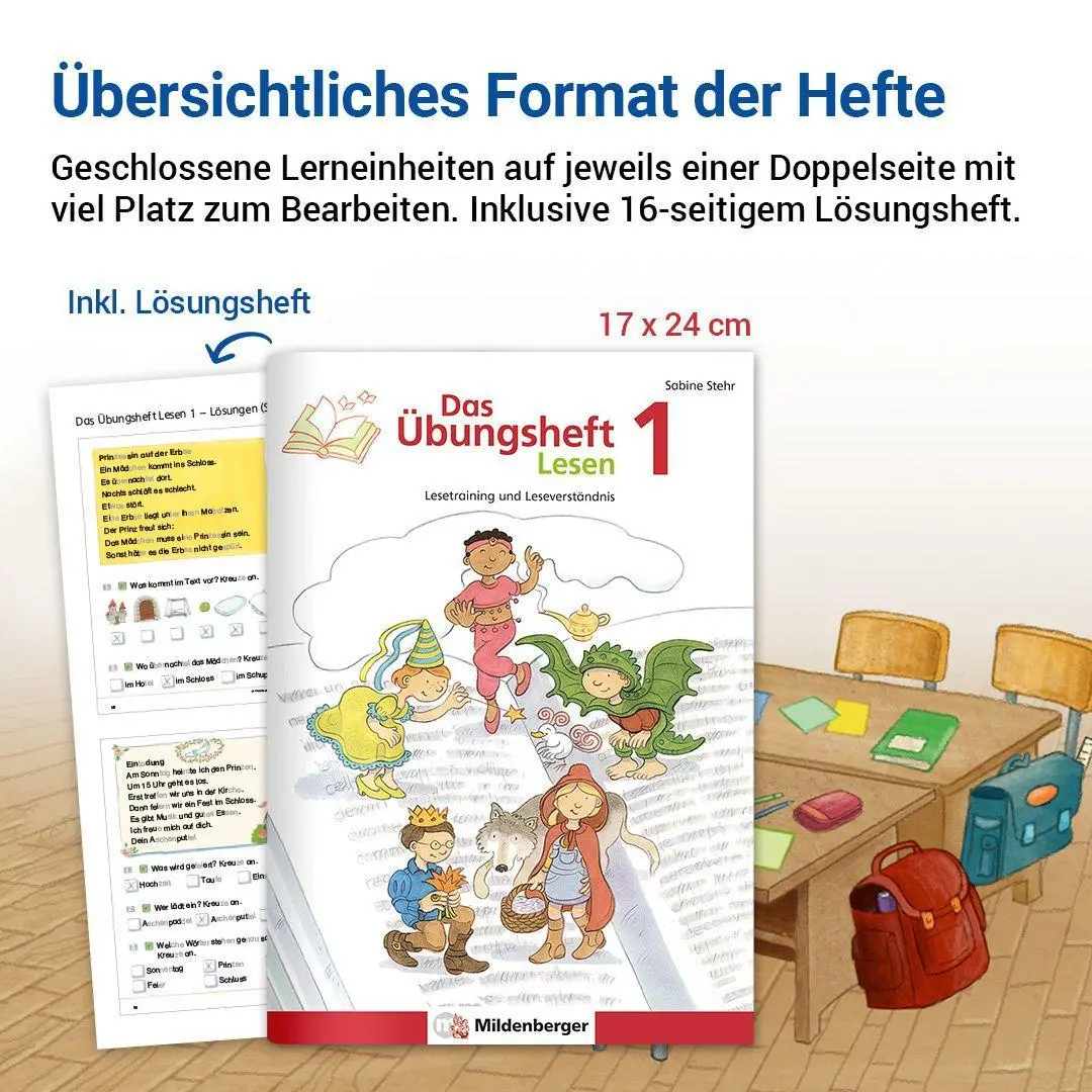 Bild: 9783619141722 | Das Übungsheft Lesen 1 | Sabine Stehr | Broschüre | 64 S. | Deutsch