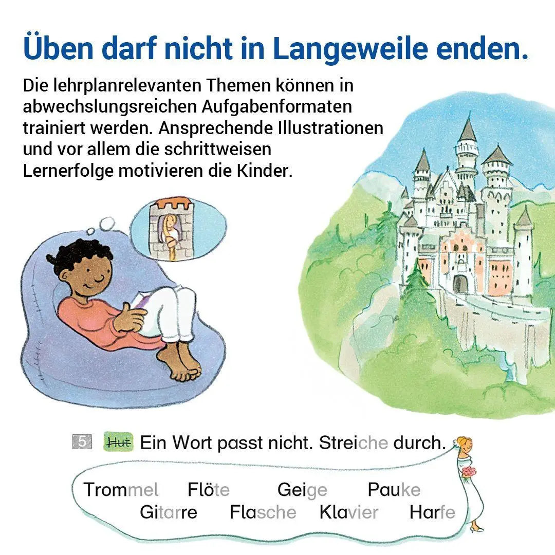 Bild: 9783619141722 | Das Übungsheft Lesen 1 | Sabine Stehr | Broschüre | 64 S. | Deutsch