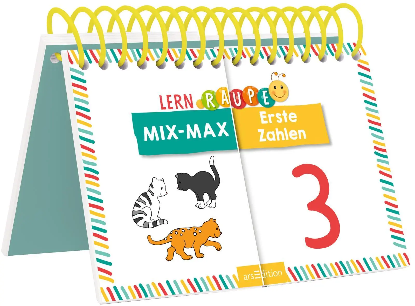 Cover: 9783845861722 | Lernraupe - Mix-Max Erste Zahlen | Spielend lernen | Beurenmeister
