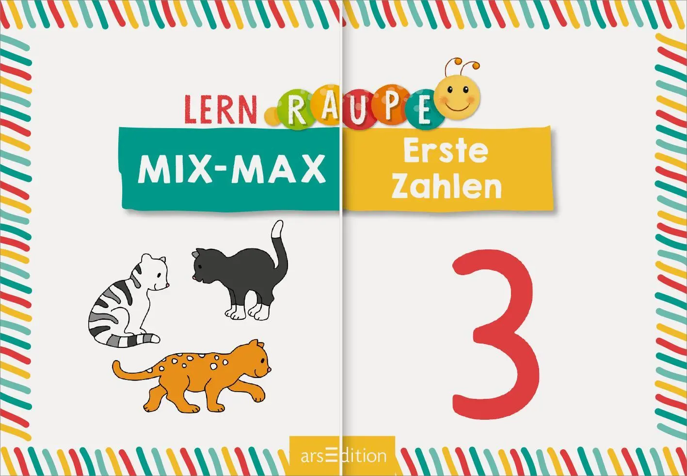 Bild: 9783845861722 | Lernraupe - Mix-Max Erste Zahlen | Spielend lernen | Beurenmeister