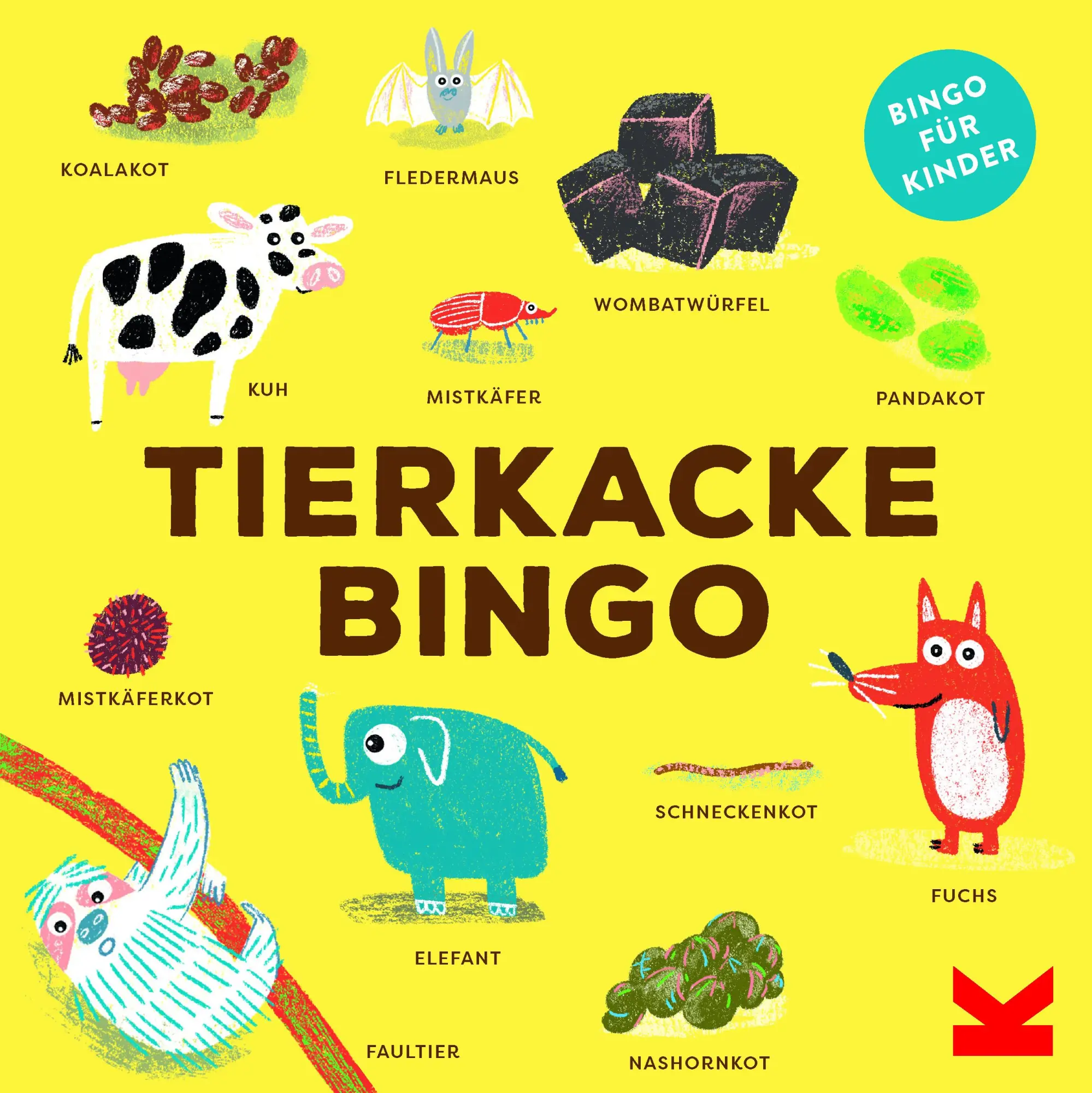 Cover: 9783962441722 | Tierkacke-Bingo | Aidan Onn | Spiel | Brettspiel | Deutsch | 2020
