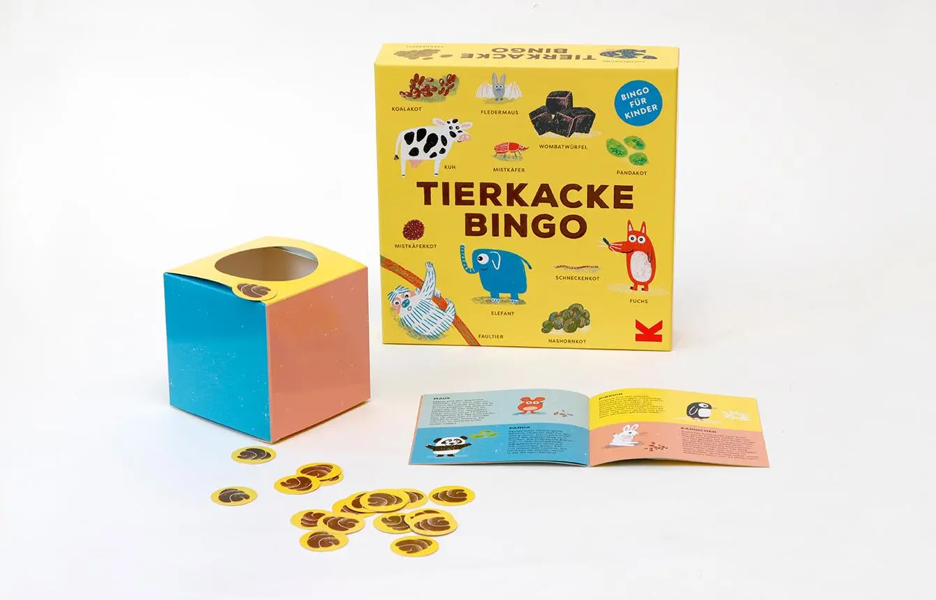 Bild: 9783962441722 | Tierkacke-Bingo | Aidan Onn | Spiel | Brettspiel | Deutsch | 2020