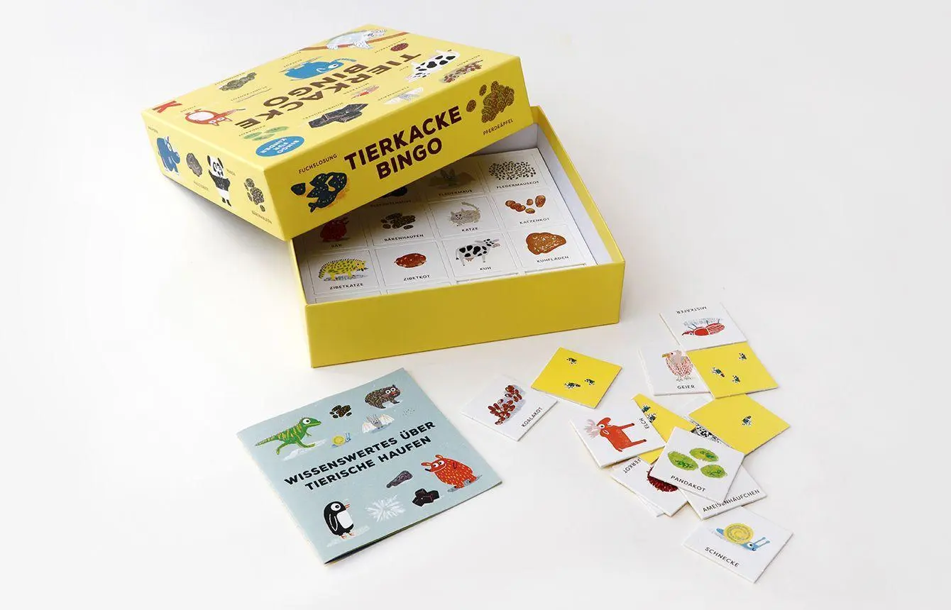 Bild: 9783962441722 | Tierkacke-Bingo | Aidan Onn | Spiel | Brettspiel | Deutsch | 2020