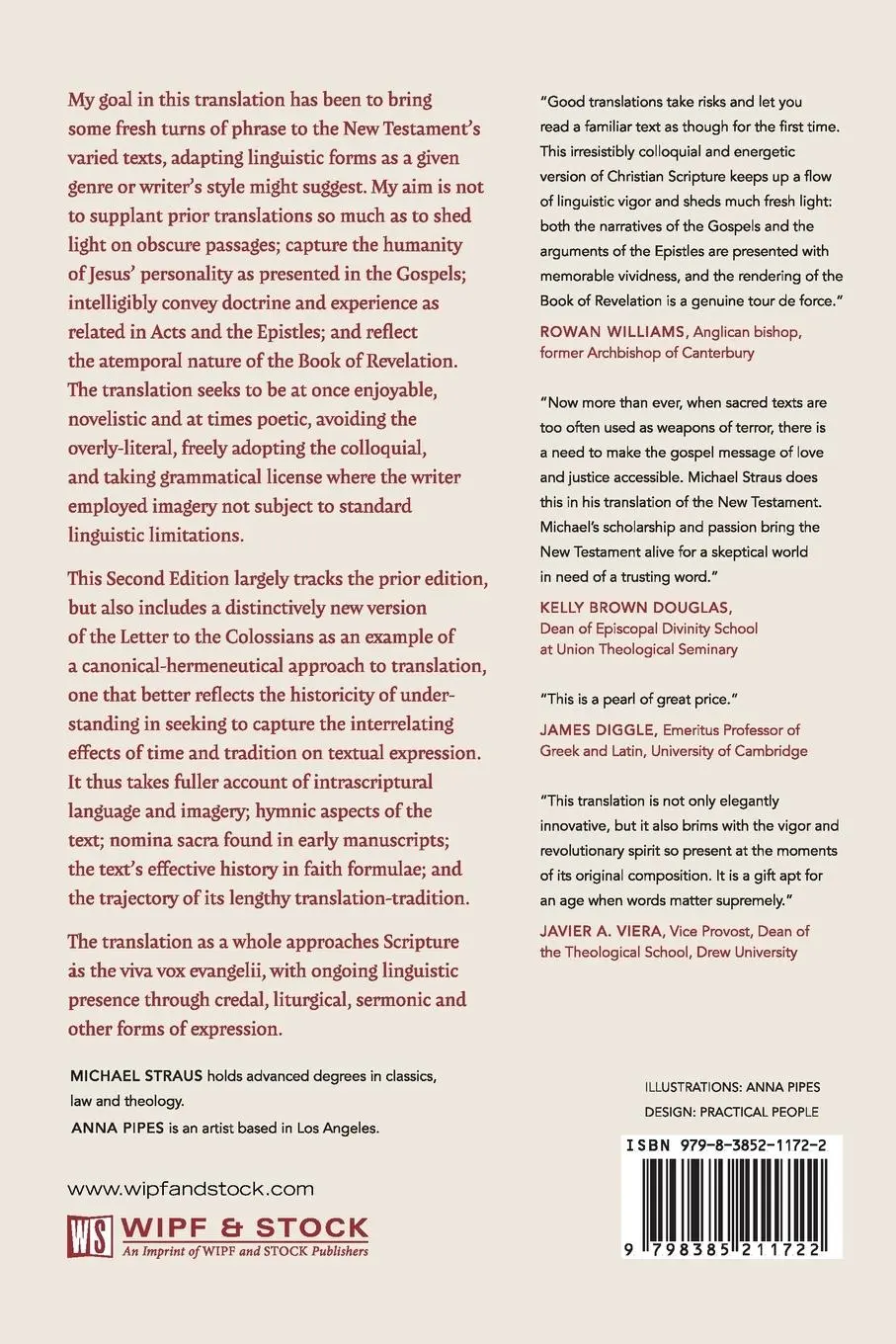 Rückseite: 9798385211722 | The New Testament, Second Edition | Michael Straus | Taschenbuch