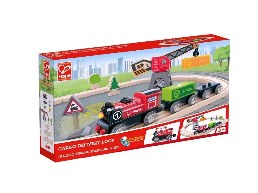 Cover: 6943478021822 | Hape - Frachtlieferung-Eisenbahn, Kreis | Toynamics Europe GmbH | 2025