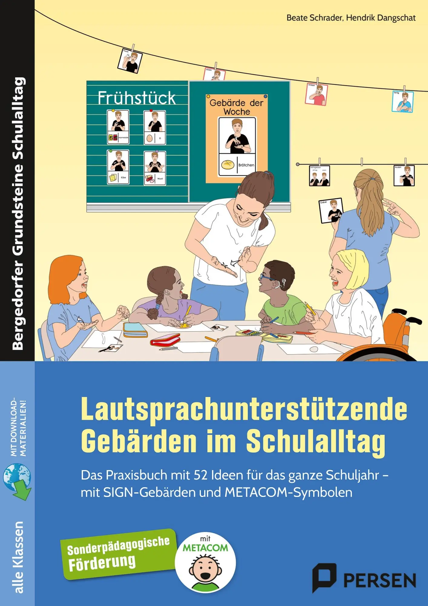 Cover: 9783403211822 | Lautsprachunterstützende Gebärden im Schulalltag | Schrader (u. a.)