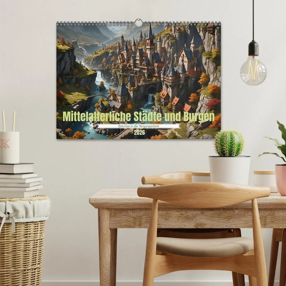 Bild: 9783457391822 | Mittelalterliche Städte und Burgen (Wandkalender 2026 DIN A3 quer),...