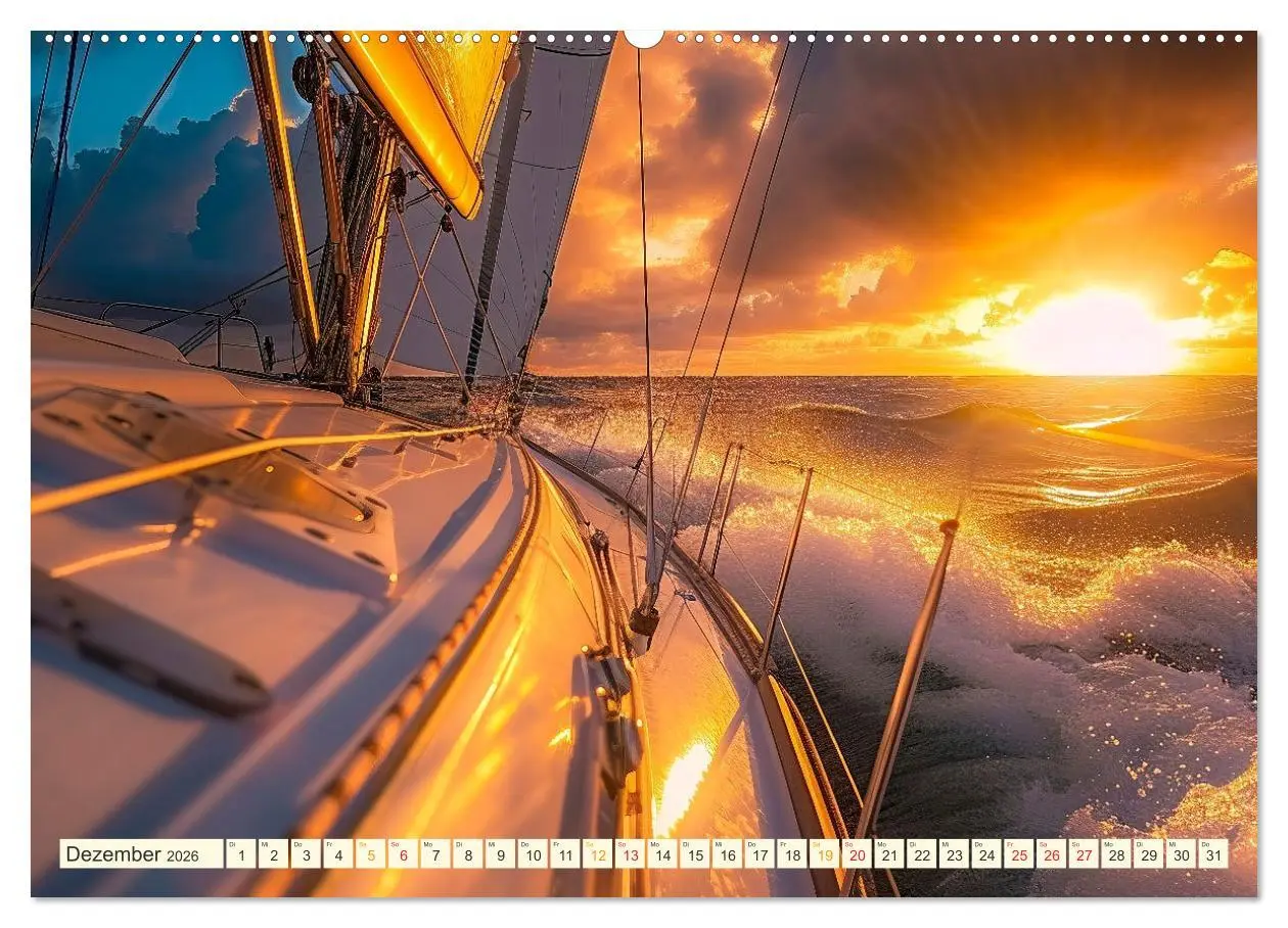 Bild: 9783457461822 | Segeln - schöne Momente (hochwertiger Premium Wandkalender 2026 DIN...