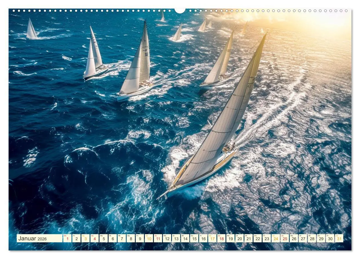 Bild: 9783457461822 | Segeln - schöne Momente (hochwertiger Premium Wandkalender 2026 DIN...