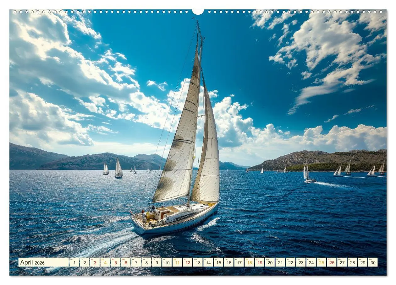 Bild: 9783457461822 | Segeln - schöne Momente (hochwertiger Premium Wandkalender 2026 DIN...