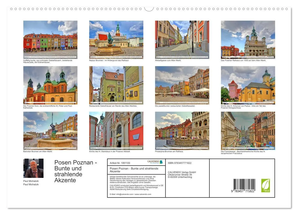 Bild: 9783457771822 | Posen Poznan - Bunte und strahlende Akzente (hochwertiger Premium...