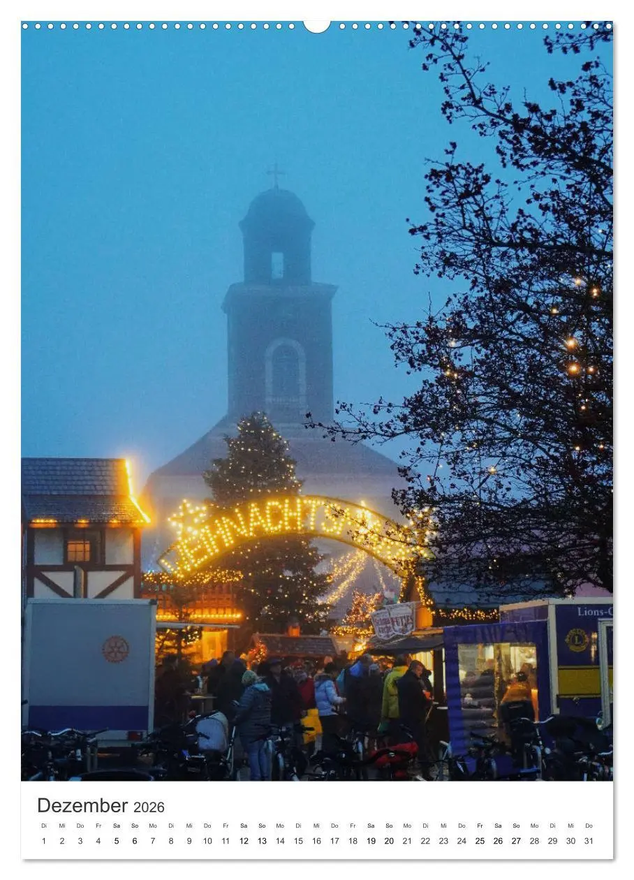 Bild: 9783516241822 | Husum - graue Stadt am Meer (Wandkalender 2026 DIN A2 hoch),...
