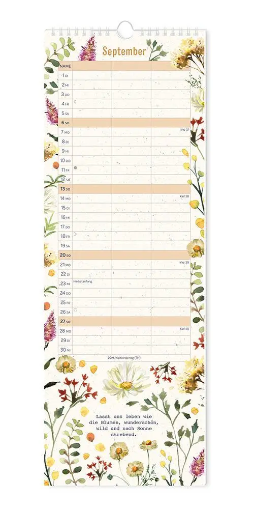 Bild: 9783986361822 | Paarplaner 2026 Floral | Paarplaner | GRAFIK WERKSTATT Das Original
