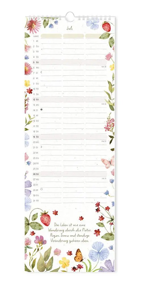 Bild: 9783986361822 | Paarplaner 2026 Floral | Paarplaner | GRAFIK WERKSTATT Das Original