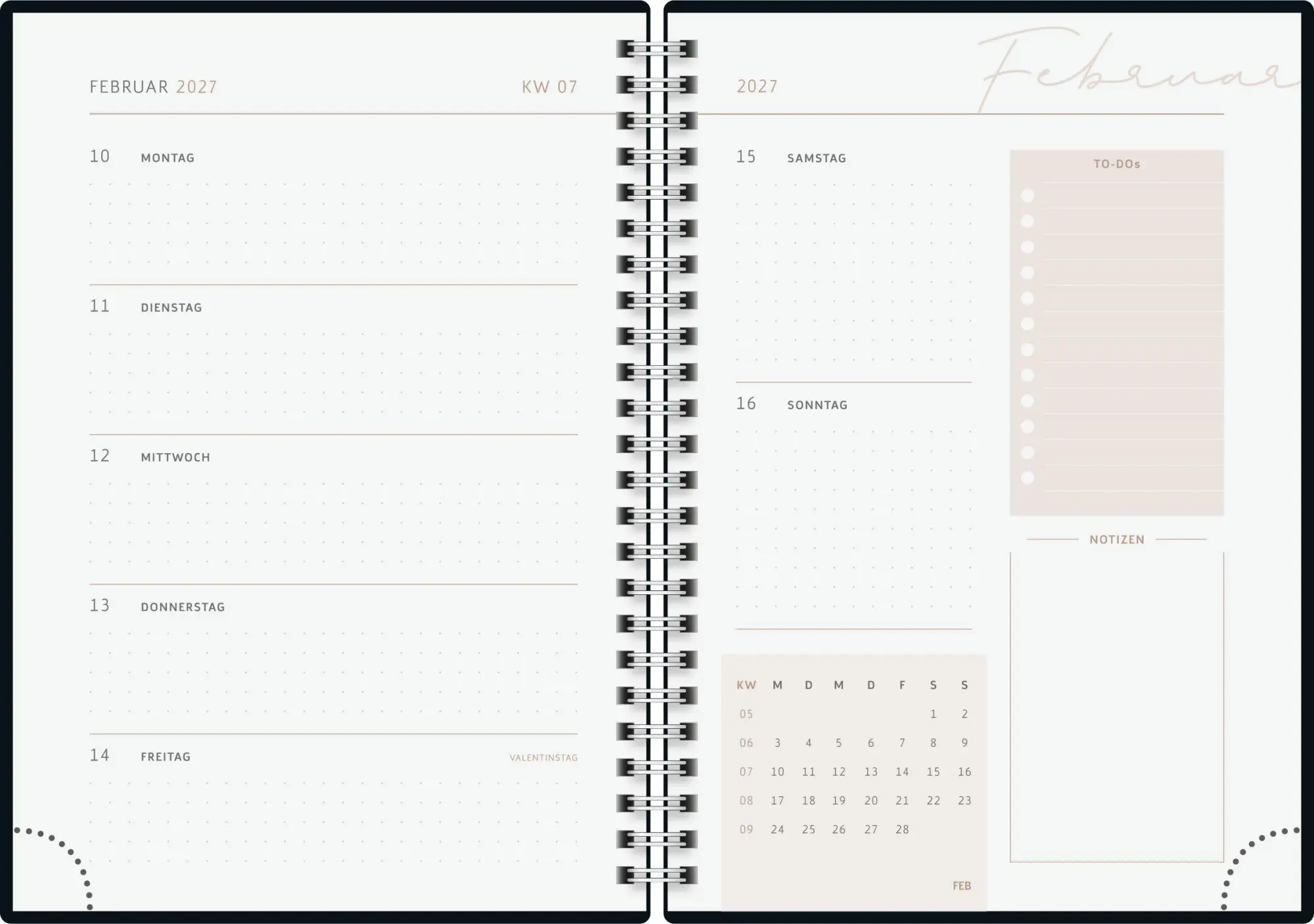 Bild: 4061947161922 | rido/idé 7021407027 Buchkalender Premium Young Line 2027 "Yoga" A5,...