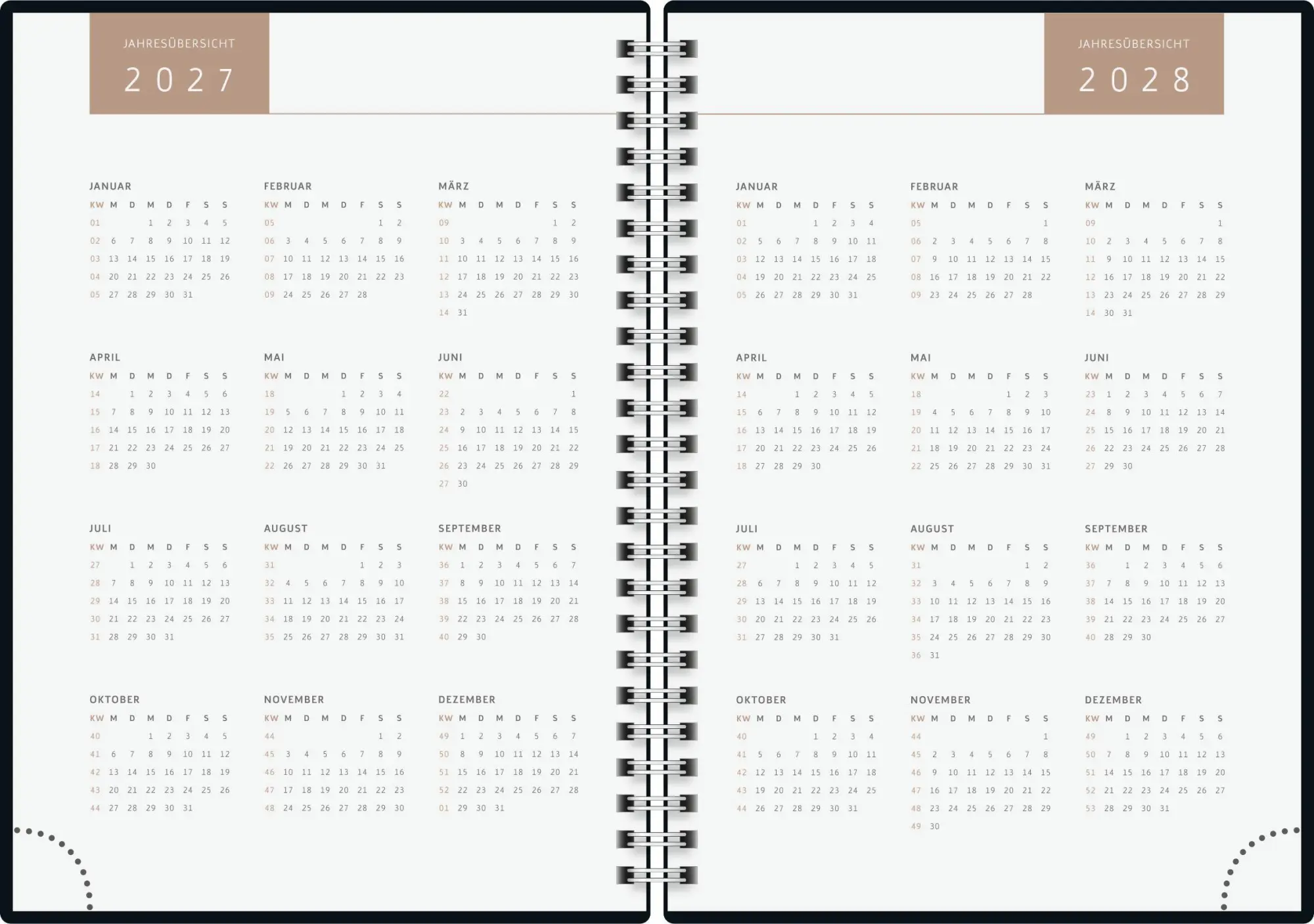 Bild: 4061947161922 | rido/idé 7021407027 Buchkalender Premium Young Line 2027 "Yoga" A5,...