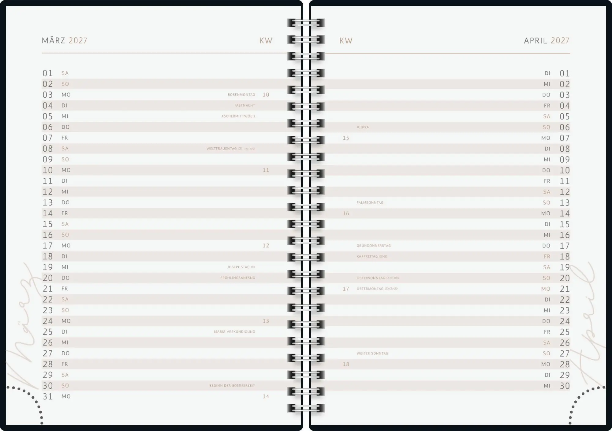 Bild: 4061947161922 | rido/idé 7021407027 Buchkalender Premium Young Line 2027 "Yoga" A5,...