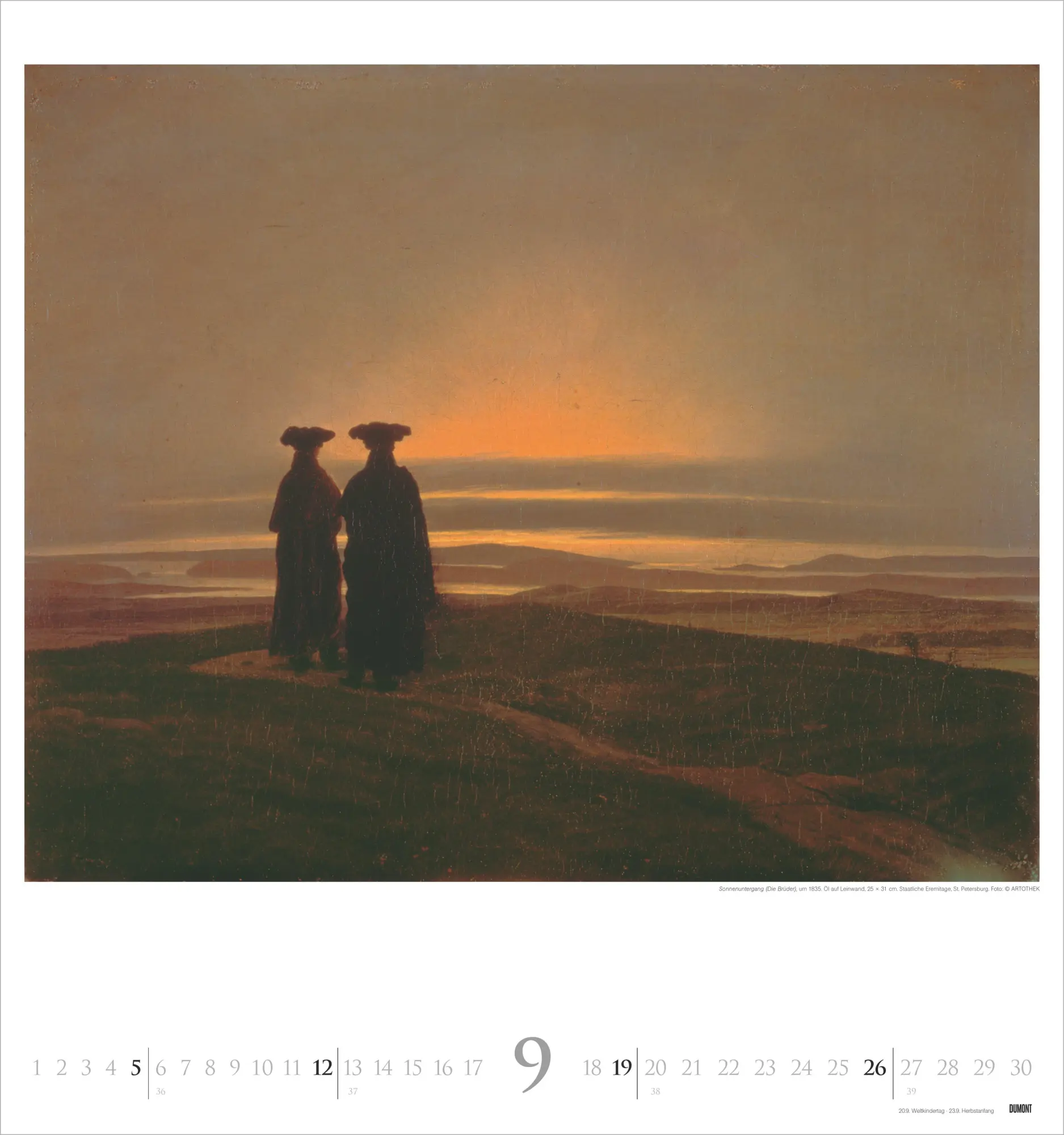 Bild: 4069095011922 | Caspar David Friedrich 2027 | Neumann Verlage GmbH &amp; Co KG | Kalender