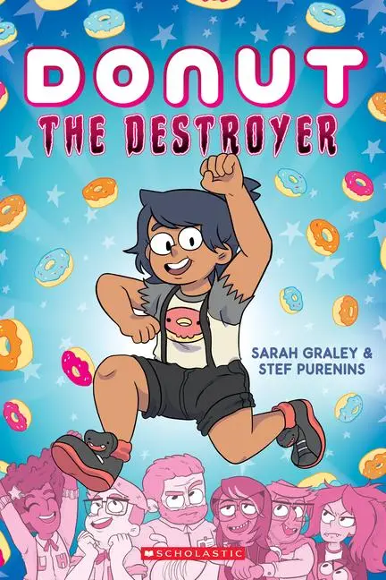 Cover: 9781338541922 | Donut the Destroyer: A Graphic Novel | Volume 1 | Sarah Graley (u. a.)