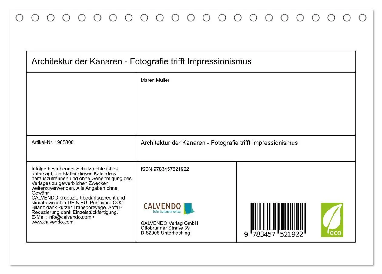 Bild: 9783457521922 | Architektur der Kanaren - Fotografie trifft Impressionismus...