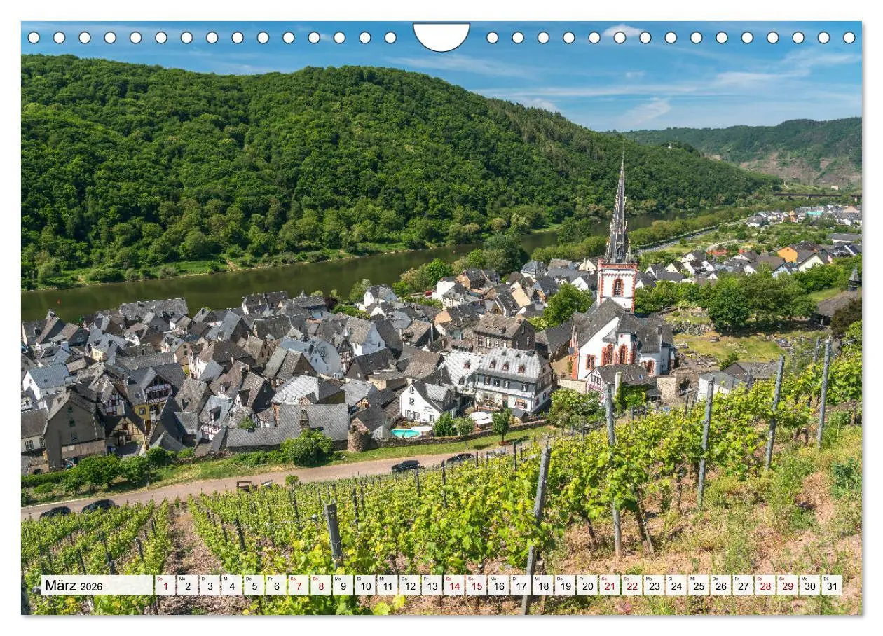 Bild: 9783457691922 | Von Trier nach Koblenz - Die Mosel (Wandkalender 2026 DIN A4 quer),...