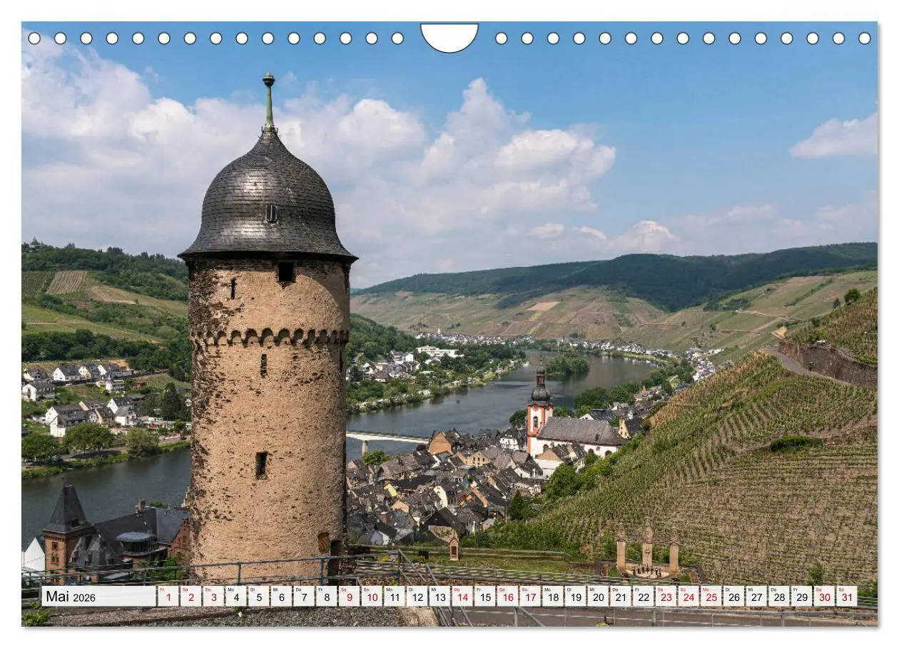 Bild: 9783457691922 | Von Trier nach Koblenz - Die Mosel (Wandkalender 2026 DIN A4 quer),...