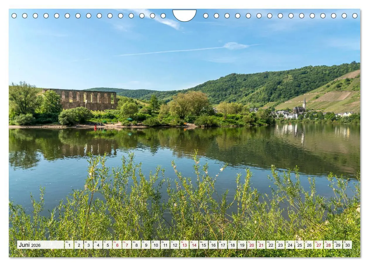Bild: 9783457691922 | Von Trier nach Koblenz - Die Mosel (Wandkalender 2026 DIN A4 quer),...