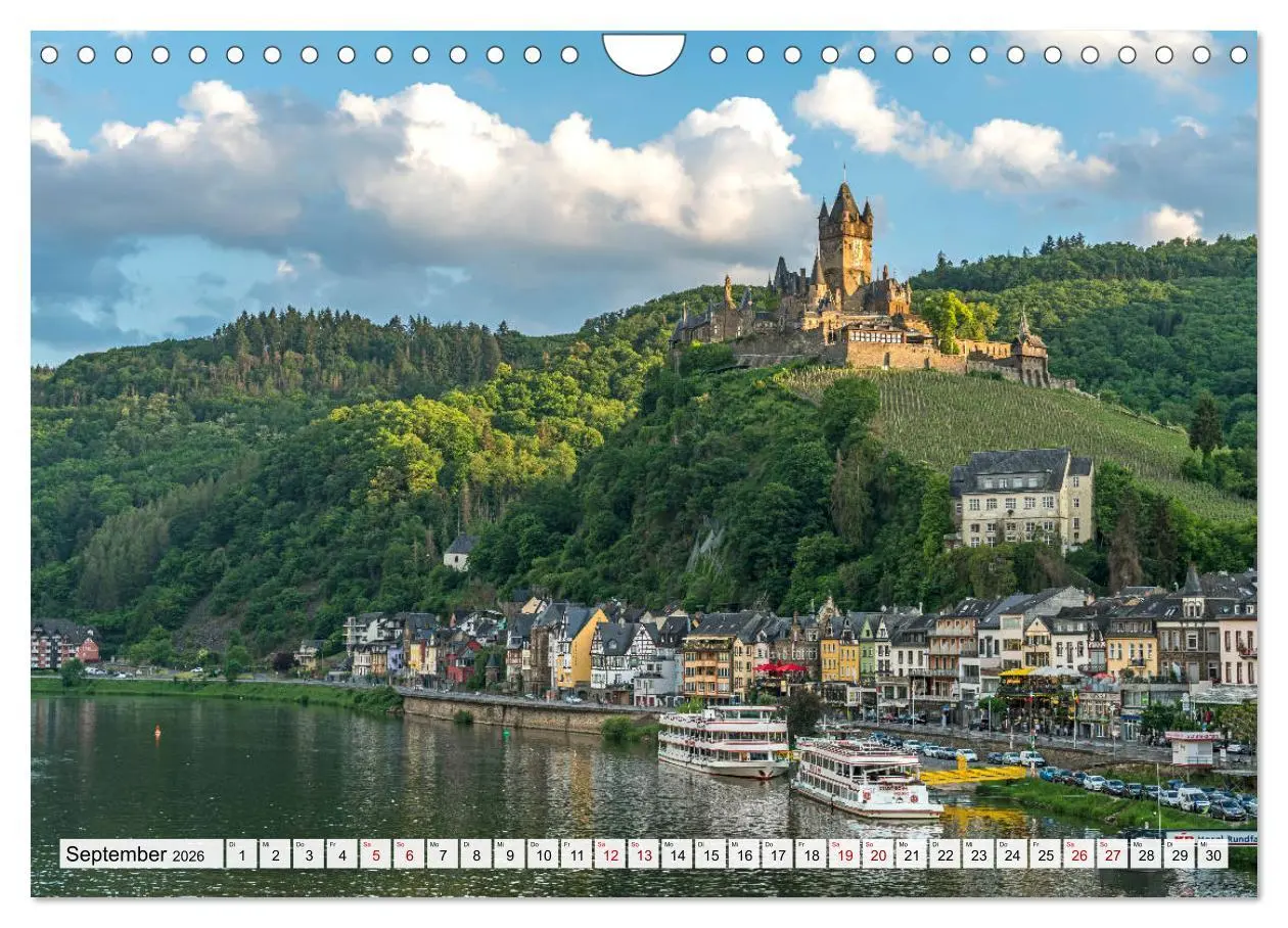 Bild: 9783457691922 | Von Trier nach Koblenz - Die Mosel (Wandkalender 2026 DIN A4 quer),...