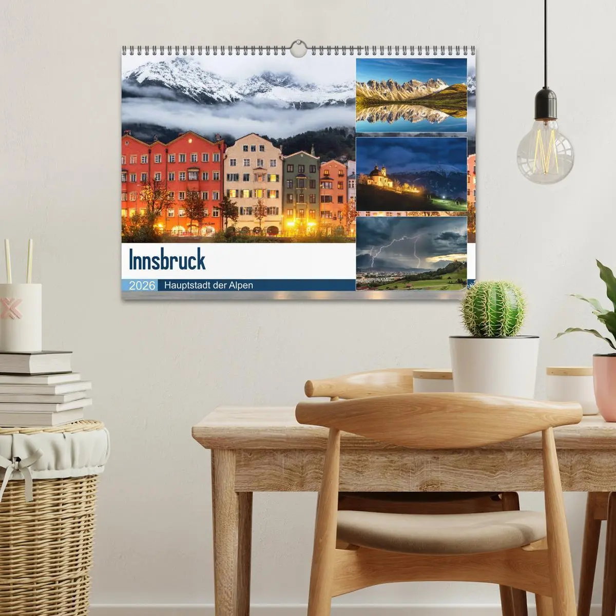 Bild: 9783457761922 | Innsbruck - Hauptstadt der Alpen (Wandkalender 2026 DIN A3 quer),...