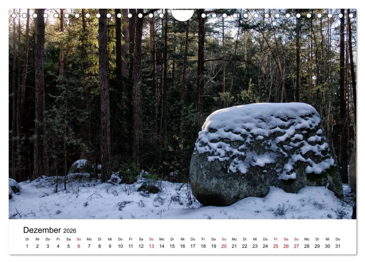 Bild: 9783457831922 | Granitwelten im Waldviertel (Wandkalender 2026 DIN A4 quer),...