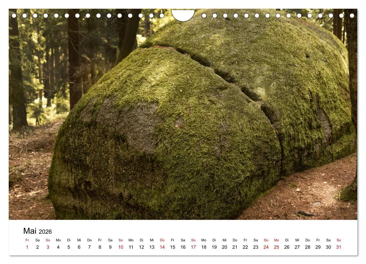 Bild: 9783457831922 | Granitwelten im Waldviertel (Wandkalender 2026 DIN A4 quer),...