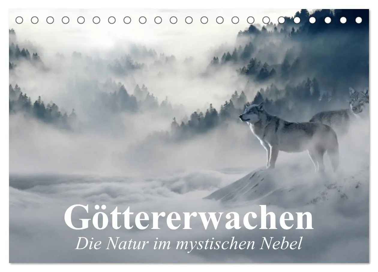 Cover: 9783457901922 | Göttererwachen. Die Natur im mystischen Nebel (Tischkalender 2026...