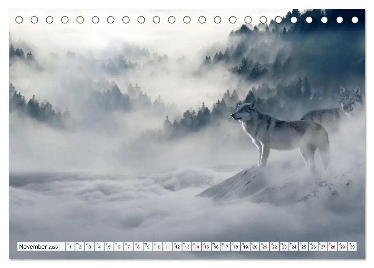 Bild: 9783457901922 | Göttererwachen. Die Natur im mystischen Nebel (Tischkalender 2026...
