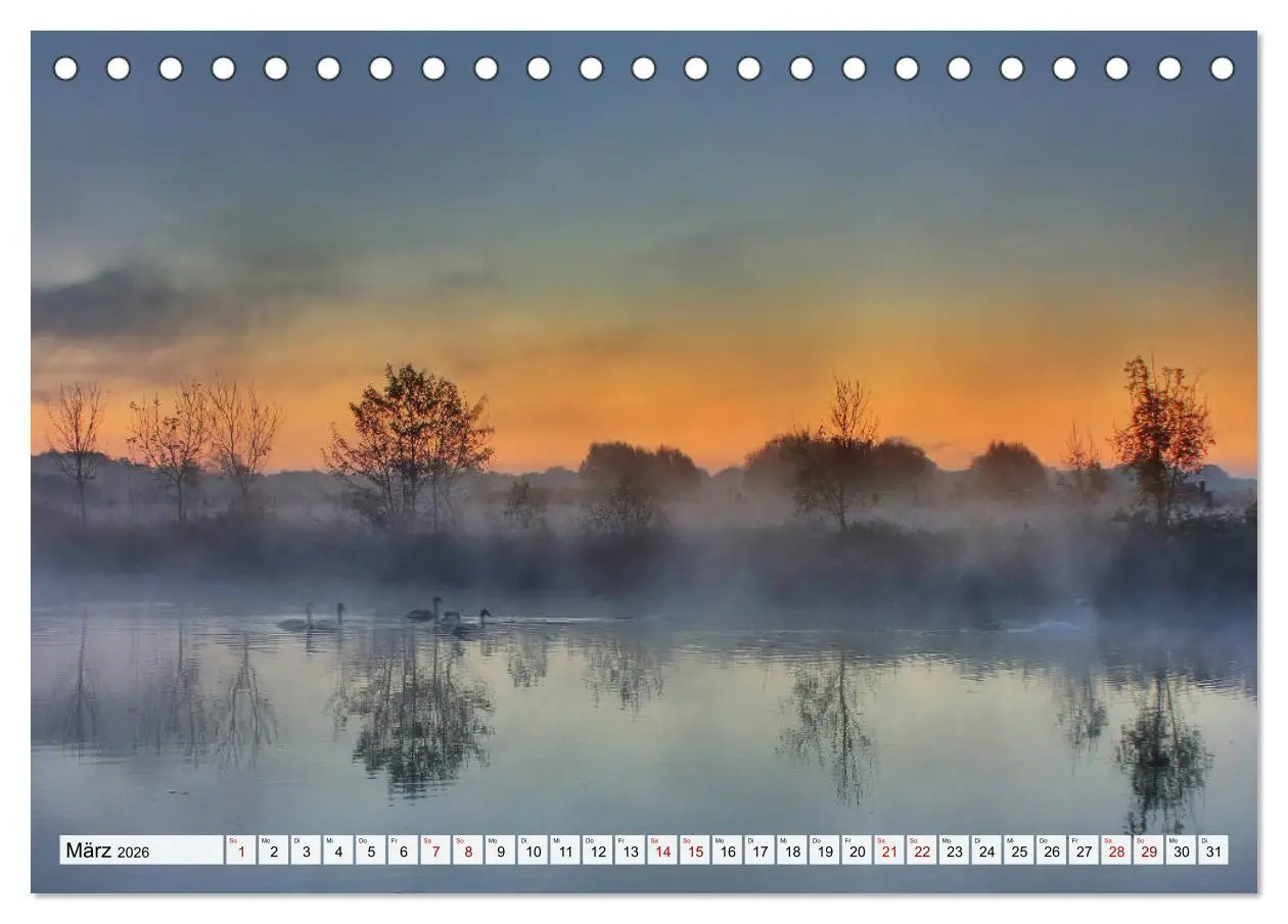 Bild: 9783457901922 | Göttererwachen. Die Natur im mystischen Nebel (Tischkalender 2026...