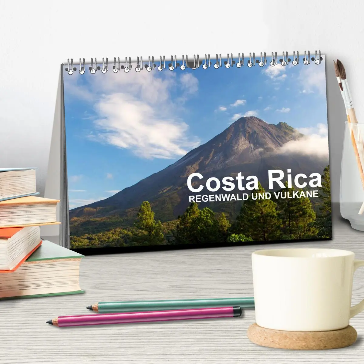 Bild: 9783516091922 | Costa Rica - Regenwald und Vulkane (Tischkalender 2026 DIN A5...