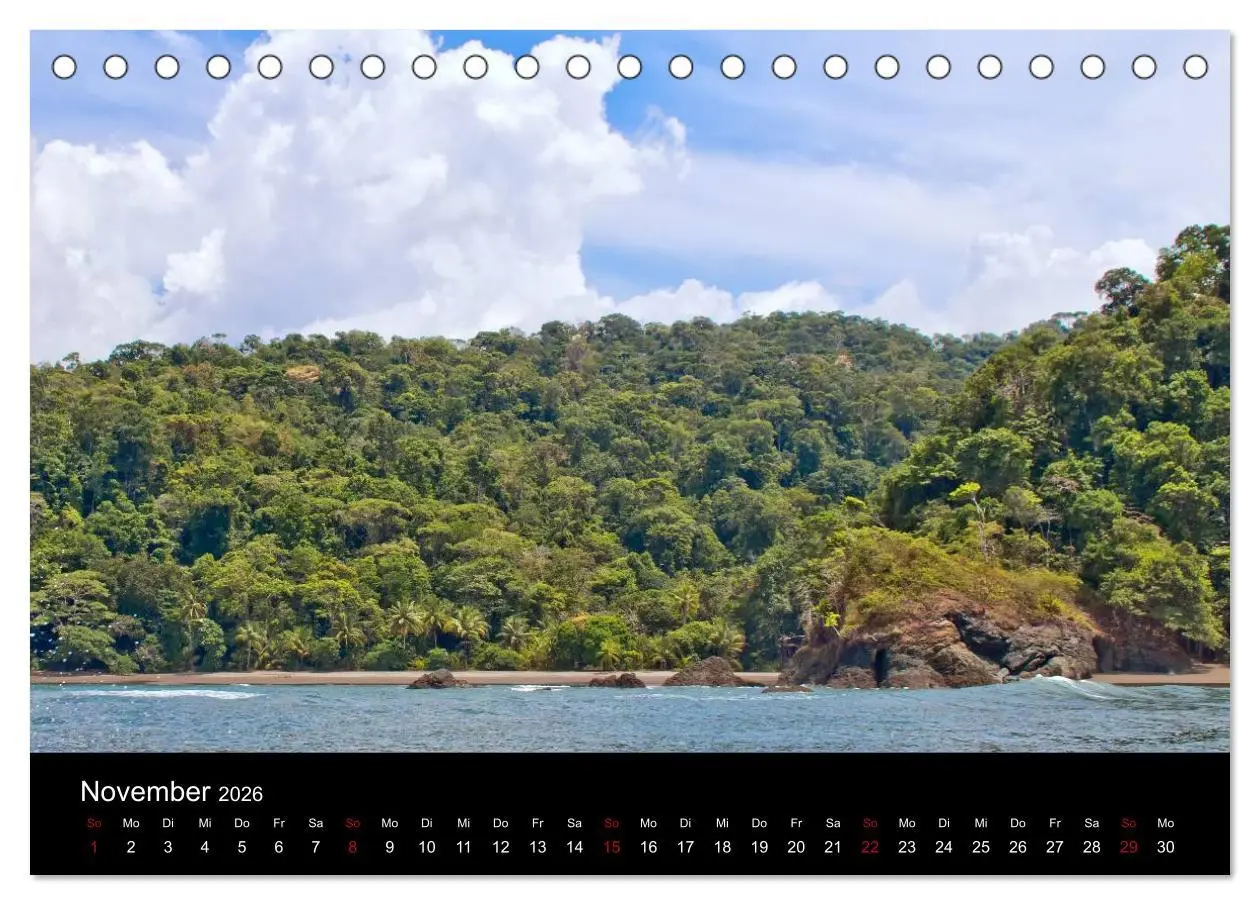 Bild: 9783516091922 | Costa Rica - Regenwald und Vulkane (Tischkalender 2026 DIN A5...