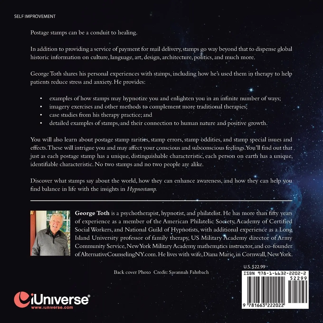 Rückseite: 9781663222022 | Hypnostamp | Uncovering the Healing Power of Postage Stamps | Lcsw-R