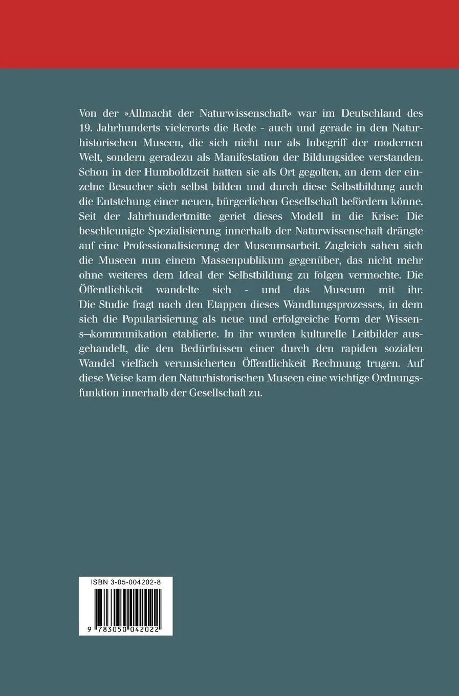 Rückseite: 9783050042022 | Räume öffnen sich | Carsten Kretschmann | Buch | 365 S. | Deutsch