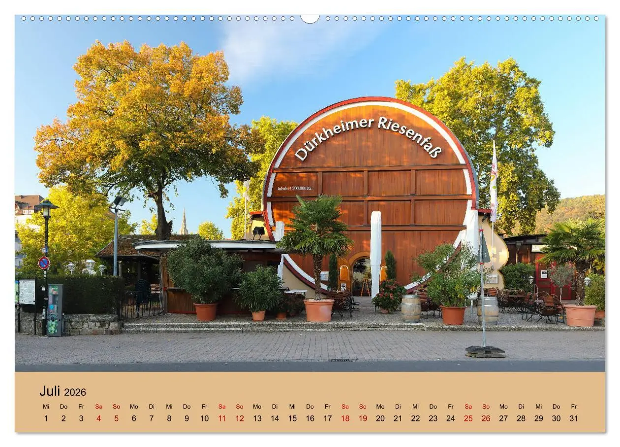 Bild: 9783457722022 | Bad Dürkheimer Ansichten (Wandkalender 2026 DIN A2 quer), CALVENDO...