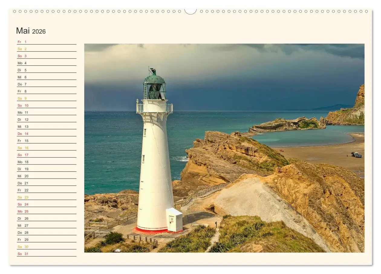 Bild: 9783457962022 | Neuseeland - atemberaubend schön (Wandkalender 2026 DIN A2 quer),...