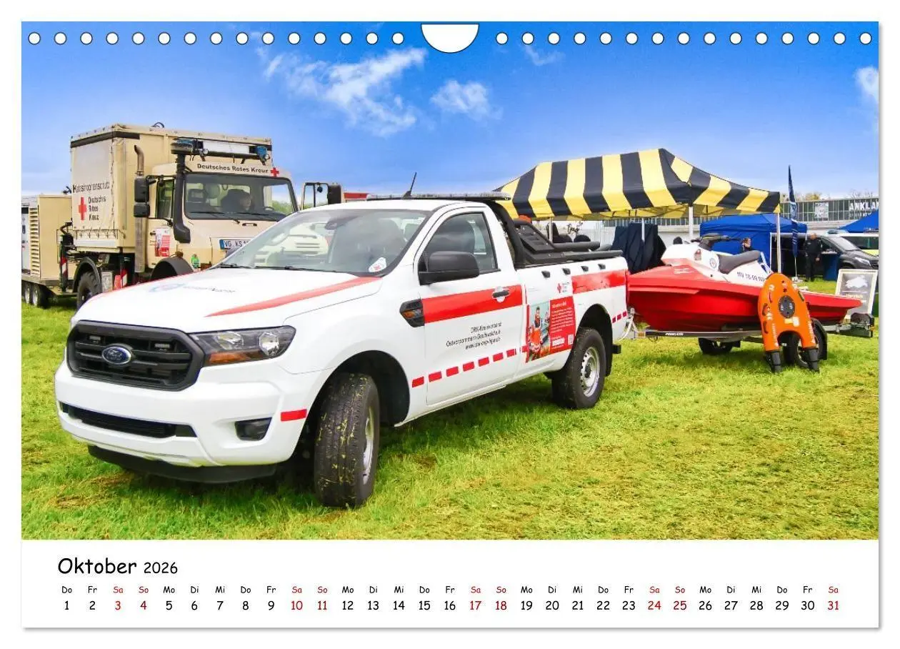 Bild: 9783516672022 | Blaulichttag, unsere Retter! (Wandkalender 2026 DIN A4 quer),...