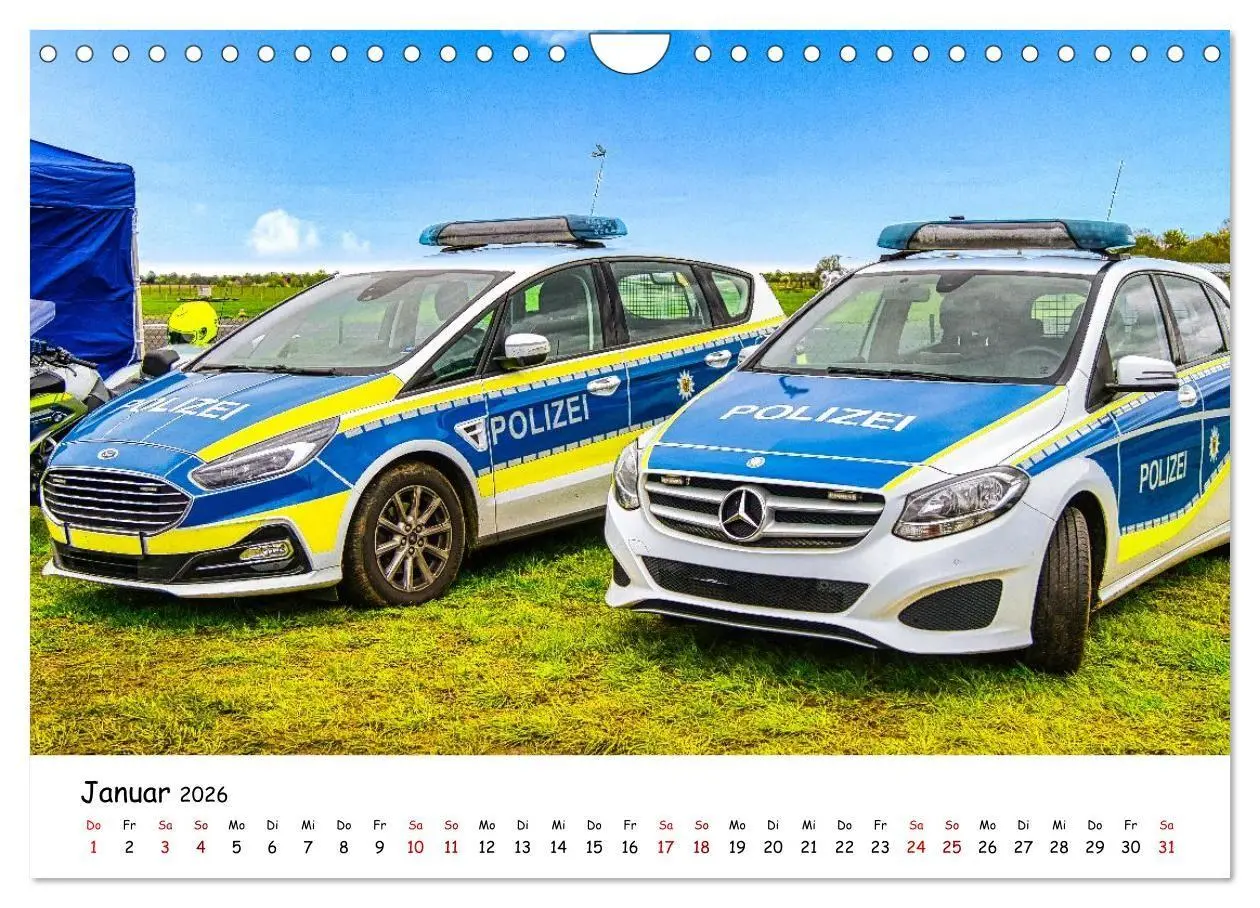 Bild: 9783516672022 | Blaulichttag, unsere Retter! (Wandkalender 2026 DIN A4 quer),...